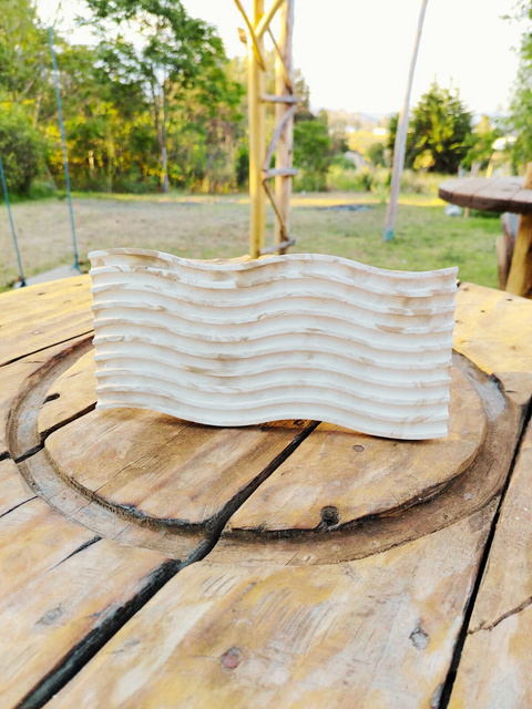 Bandeja Rectangular Ondulada